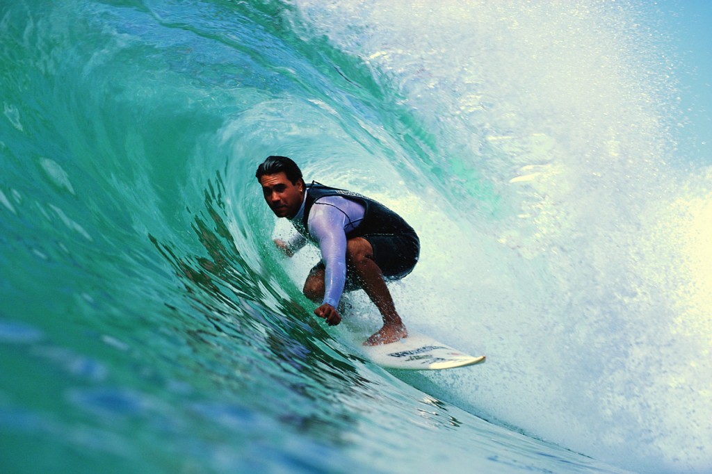 Surfer on a Wave