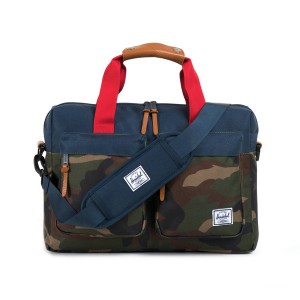 herschel totem messenger bag woodland camo_raannt