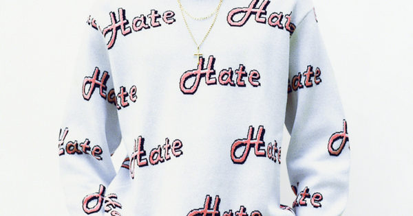 love hate sweater