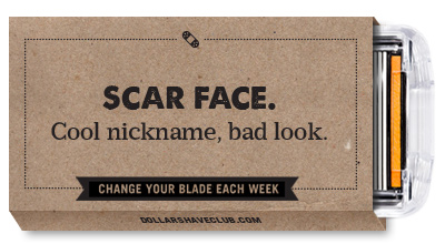 dollar shave club motto_raannt