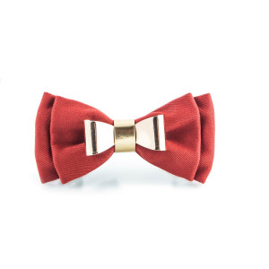 punk monsier red bow tie_raannt