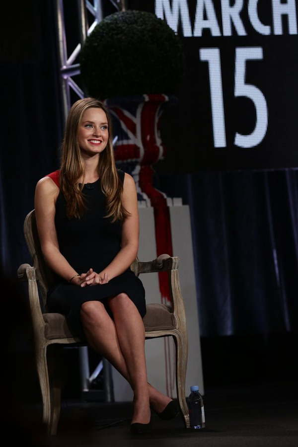 Merritt Patterson Press tour for 'The Royals' Sundays on E!