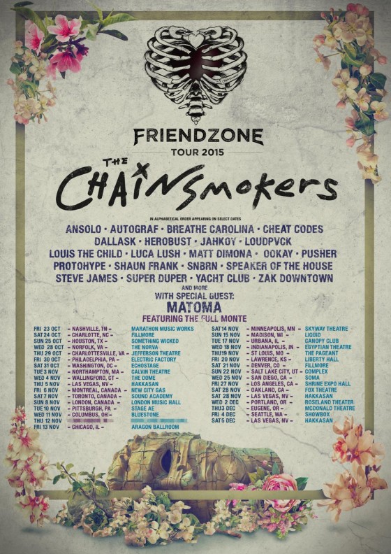 The Chainsmokers Friendzone Tour