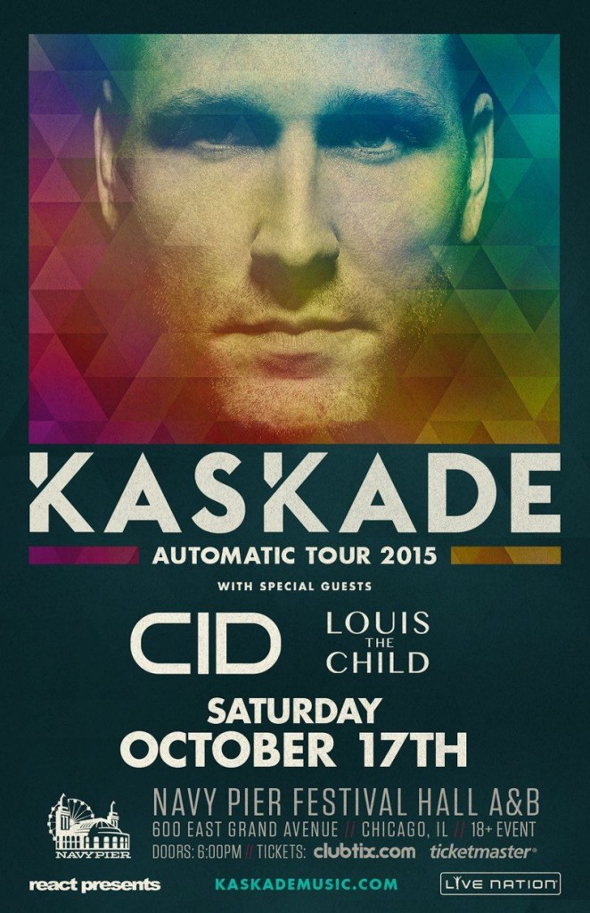 A Taste of KASKADE Chicago Saturday Oct. 17th At Chicago’s NAVY PIER