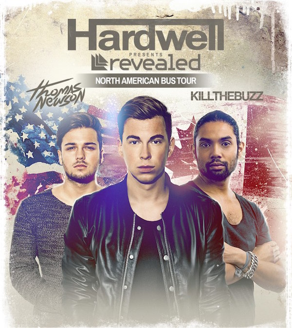 Hardwell Presents North American Bus Tour Featuring Kill the Buzz and Thomas Newson‏