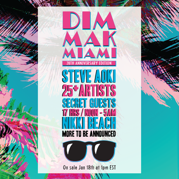 Dim Mak Miami Music Week Beach Party @ NIKKI BEACH Thursday March 17th, 2016 