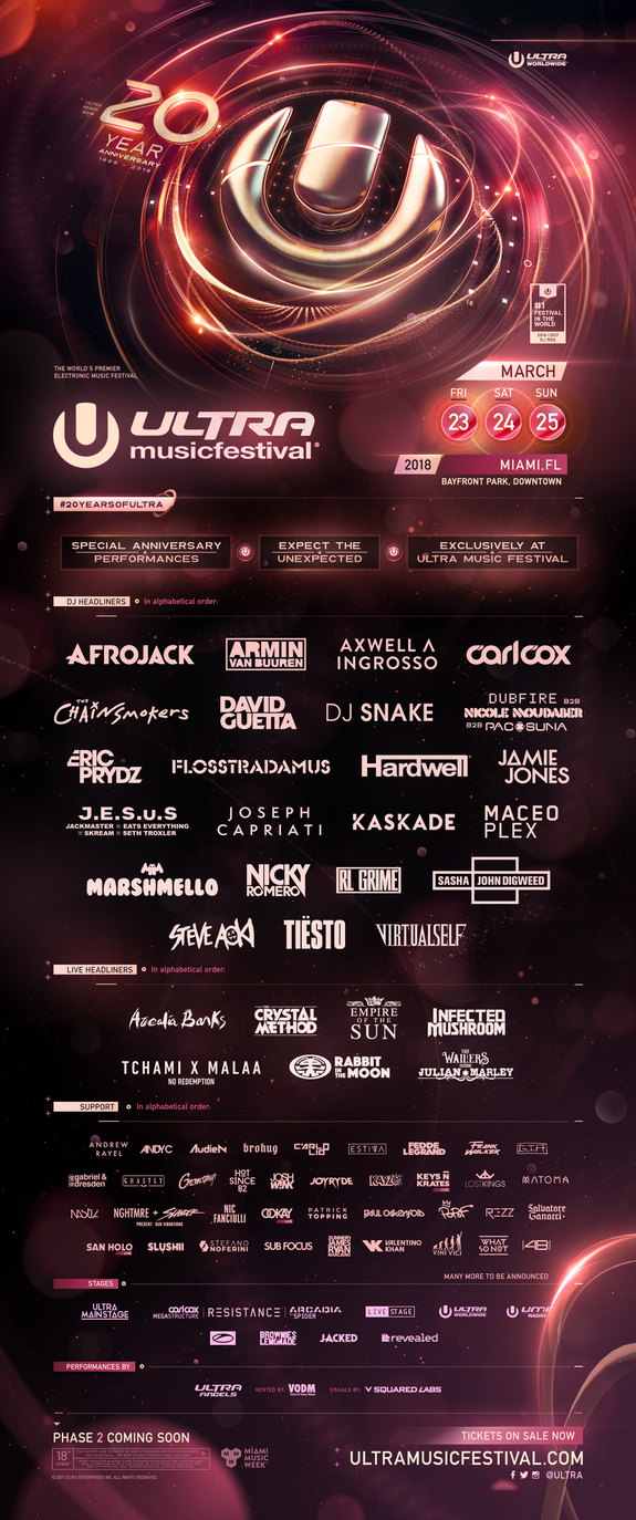 Spring Awakening 2018 Phase 1 Lineup is Here!