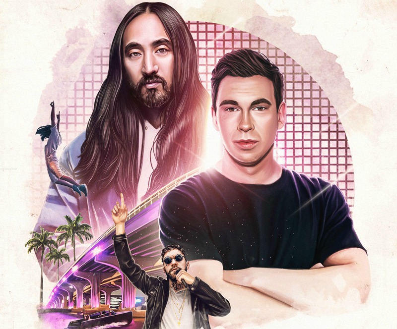 “My fans know that I love to deliver the biggest tracks in my sets and definitely from my studio,” says Hardwell on the collaboration. “I am always working to bring that anthemic vibe with my music. So what better DJ to pair up with in the studio than Steve to create a dancefloor banger that is every inch the ‘Anthem’ it says on the tin!” “Hardwell and I named this song ‘Anthem,'” states Aoki. “We came together with the intention of creating a worldwide anthem, a record for all our fans around the world.”