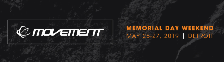 Each year on Memorial Day weekend, thousands of people from across the globe gather in the birthplace of Techno to celebrate the heritage of Detroit and its musical influence over countless generations, new and old. Movement Music Festival is one of the longest-running dance music events in the world, committed to showcasing authentic electronic music and providing an experience unlike any other. The festival takes place in Hart Plaza – Detroit’s legendary riverfront destination. Awards and accolades received by the festival and producer include: Resident Advisor’s “Festival of the Month” for May 2018 - 2010, 2008 and 2007 “The 16 Best Festivals of 2016” Magnetic Magazine 2017 “16 of Summer’s Best Music Fests” Jetsetter Magazine 2016 “Summer 2016’s 30 Must-See Music Festivals” Rolling Stone #2 on Beatport’s “15 Incredible Techno Festivals to Hit in 2015” New York Times “50 Essential Summer Festivals” “50 Must-See Music Festivals” Rolling Stone 2015 #6 on Magnetic Magazine's list of “Most Life-changing EDM Festivals”