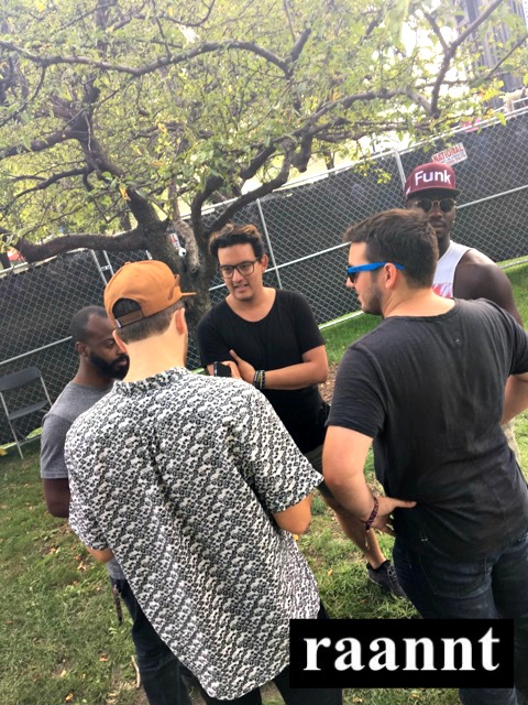 Back Stage Interview at North Coast Music Festival
