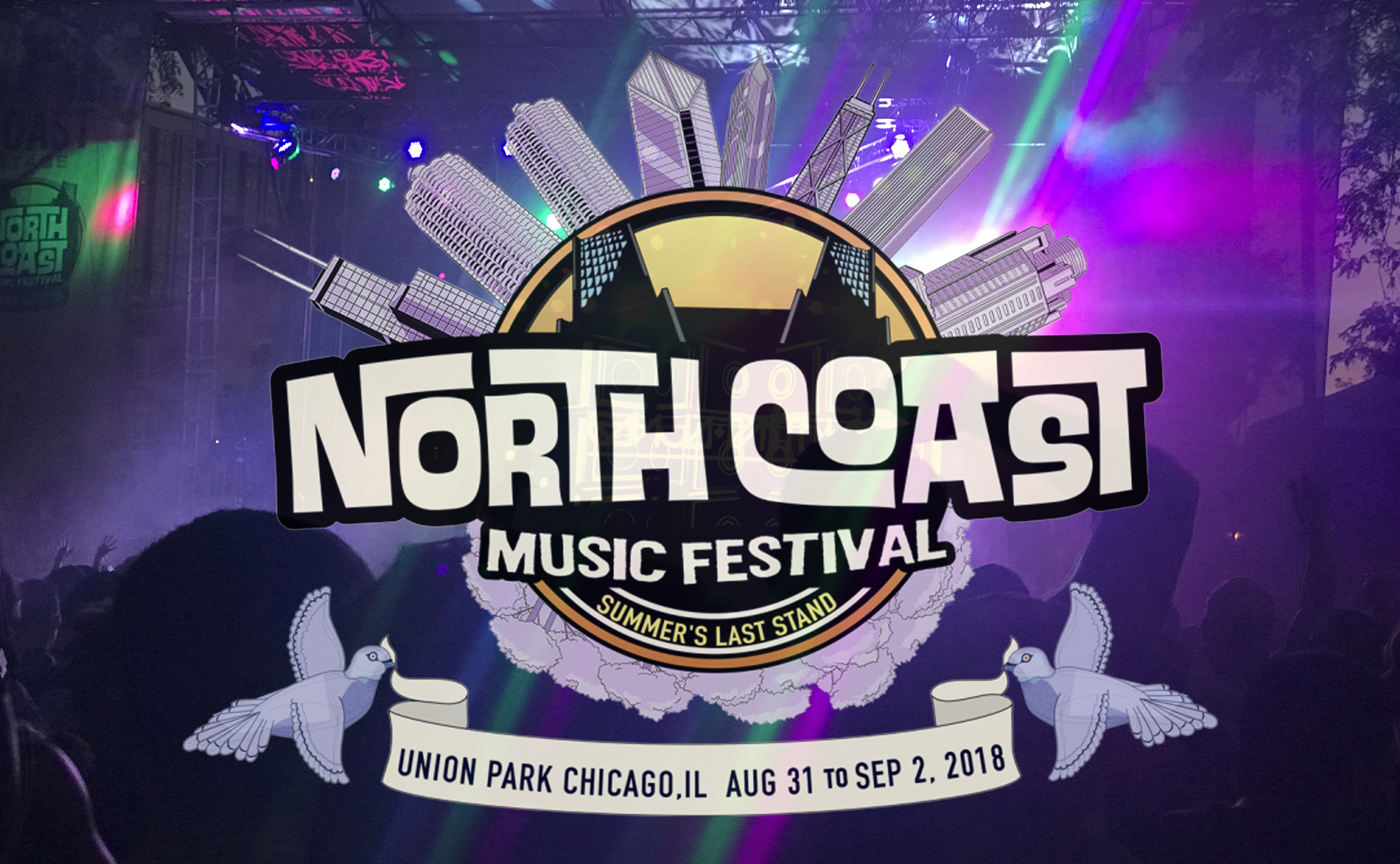 NORTH COAS MUSIC FESTIVAL LINEUP AND SET TIMES